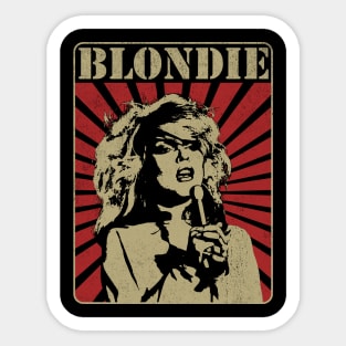 Blondie Graphic Debbie Love Gift For Fans Sticker